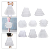 Maxbell Crinoline Petticoat Hoop Skirt Clothing Accessories Short Dress for Party 65cm