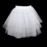 Maxbell Crinoline Petticoat Hoop Skirt Clothing Accessories Short Dress for Party 45cm A