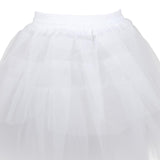 Maxbell Crinoline Petticoat Hoop Skirt Clothing Accessories Short Dress for Party 45cm A