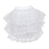 Maxbell Crinoline Petticoat Hoop Skirt Clothing Accessories Short Dress for Party 45cm B