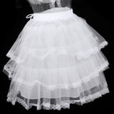 Maxbell Crinoline Petticoat Hoop Skirt Clothing Accessories Short Dress for Party 45cm B
