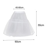 Maxbell Crinoline Petticoat Hoop Skirt Clothing Accessories Short Dress for Party 55cm