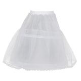 Maxbell Crinoline Petticoat Hoop Skirt Clothing Accessories Short Dress for Party 55cm