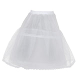 Maxbell Crinoline Petticoat Hoop Skirt Clothing Accessories Short Dress for Party 55cm