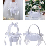 Maxbell Wedding Basket Fruit Candies Container for Events Bridesmaid Engagement without lace