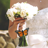 Maxbell 10x Simulated Butterfly Decoration Artificial Feather for Wedding Wall