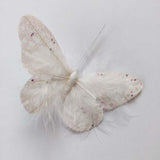 Maxbell 10x 3D Butterfly Decorations Feather Wall Decals for Bedroom Home Restaurant 12.5cm