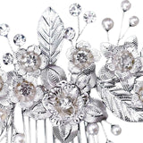 Maxbell hairs side Bridal Comb Decorative Handmade Hair Piece Sparkly for Women Girls
