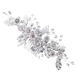 Maxbell hairs side Bridal Comb Decorative Handmade Hair Piece Sparkly for Women Girls