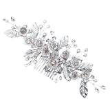 Maxbell hairs side Bridal Comb Decorative Handmade Hair Piece Sparkly for Women Girls