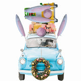 Maxbell Car Decoration Accessory Bunny Ears Set Nose Easy Installation Portable