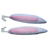 Maxbell Car Decoration Accessory Bunny Ears Set Nose Easy Installation Portable