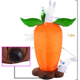 Maxbell Easter Inflatable Decoration Giant 1.8M for Garden Home Decoration