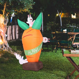 Maxbell Easter Inflatable Decoration Giant 1.8M for Garden Home Decoration