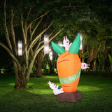 Maxbell Easter Inflatable Decoration Giant 1.8M for Garden Home Decoration