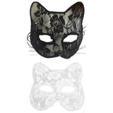 Maxbell Mardi Gras Masquerade mask Eyemask Face Cover for Costume Girls Decor Black