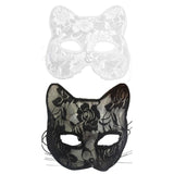 Maxbell Mardi Gras Masquerade mask Eyemask Face Cover for Costume Girls Decor Black