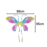 Maxbell Butterfly Fairy Balloon Prop Angel Children for Halloween Xmas Backdrop Multicolor