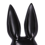 Maxbell Rabbit Ears Mask Women's Bunny Costume Masks Funny for Masquerade Theaters Black