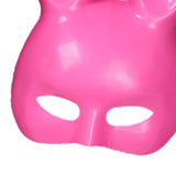 Maxbell Rabbit Ears Mask Women's Bunny Costume Masks Funny for Masquerade Theaters Pink