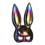 Maxbell Rabbit Ears Mask Women's Bunny Costume Masks Funny for Masquerade Theaters Colorful