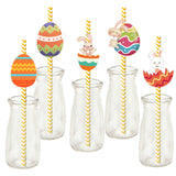 Maxbell 24 Pieces Decorative Straws Party Decoration for Holiday Birthday Wedding