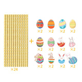 Maxbell 24 Pieces Decorative Straws Party Decoration for Holiday Birthday Wedding