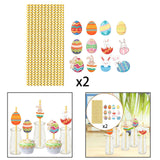 Maxbell 24 Pieces Decorative Straws Party Decoration for Holiday Birthday Wedding