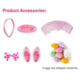 Maxbell Easter Rabbit Ears Cosplay Headwear for Celebration Easter Party Favor Black