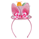 Maxbell Easter Rabbit Ears Cosplay Headwear for Celebration Easter Party Favor Pink