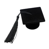 Maxbell Adorable Graduation Hat Shaped rings Organizer Storage Case Black