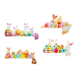 Maxbell Door Frame Door Decoration Sign Easter Sign for Door Photo Props Spring 22cmx14.5cm