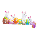 Maxbell Door Frame Door Decoration Sign Easter Sign for Door Photo Props Spring 22cmx14.5cm