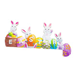 Maxbell Door Frame Door Decoration Sign Easter Sign for Door Photo Props Spring 22cmx14.5cm