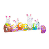 Maxbell Door Frame Door Decoration Sign Easter Sign for Door Photo Props Spring 22cmx14.5cm