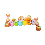 Maxbell Door Frame Door Decoration Sign Easter Sign for Door Photo Props Spring 22cmx11.8cm