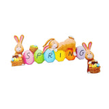Maxbell Door Frame Door Decoration Sign Easter Sign for Door Photo Props Spring 22cmx11.8cm