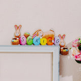 Maxbell Door Frame Door Decoration Sign Easter Sign for Door Photo Props Spring 22cmx11.8cm