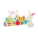 Maxbell Door Frame Door Decoration Sign Easter Sign for Door Photo Props Spring 22cmx13.2cm