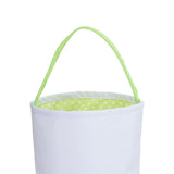 Maxbell Spring Easter Eggs Hunting Bags Treats Gift Bags for Holiday Shopping Daily Green