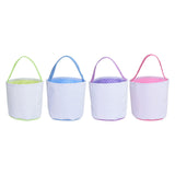 Maxbell Spring Easter Eggs Hunting Bags Treats Gift Bags for Holiday Shopping Daily Green