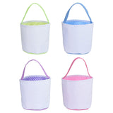 Maxbell Spring Easter Eggs Hunting Bags Treats Gift Bags for Holiday Shopping Daily Green
