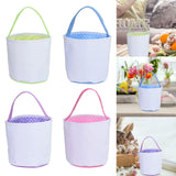 Maxbell Spring Easter Eggs Hunting Bags Treats Gift Bags for Holiday Shopping Daily Green