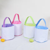 Maxbell Spring Easter Eggs Hunting Bags Treats Gift Bags for Holiday Shopping Daily Green