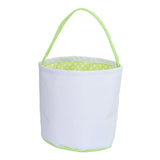 Maxbell Spring Easter Eggs Hunting Bags Treats Gift Bags for Holiday Shopping Daily Green