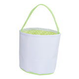 Maxbell Spring Easter Eggs Hunting Bags Treats Gift Bags for Holiday Shopping Daily Green