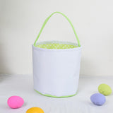 Maxbell Spring Easter Eggs Hunting Bags Treats Gift Bags for Holiday Shopping Daily Green