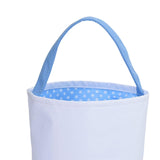 Maxbell Spring Easter Eggs Hunting Bags Treats Gift Bags for Holiday Shopping Daily Blue