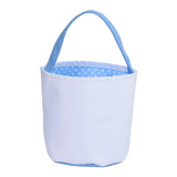 Maxbell Spring Easter Eggs Hunting Bags Treats Gift Bags for Holiday Shopping Daily Blue