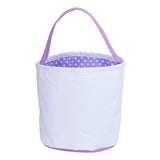 Maxbell Spring Easter Eggs Hunting Bags Treats Gift Bags for Holiday Shopping Daily Violet